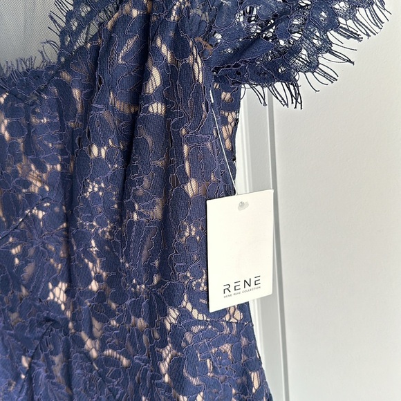 RENE BY RENE RUIZ  COLLECTION
Illusion Lace Sheath Gown - Picture 8 of 12